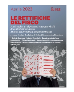 Le rettifiche del fisco