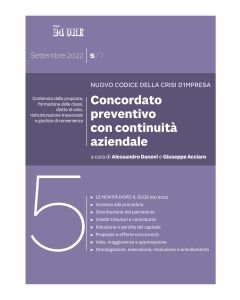 Concordato preventivo con continuità aziendale