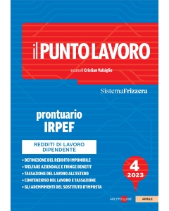 Il Punto Lavoro 4/2023 - Prontuario Irpef