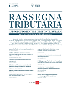 Rassegna Tributaria 1/2024