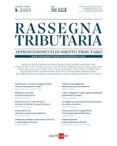 Rassegna Tributaria 1/2023