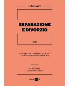 Separazione e divorzio 2024