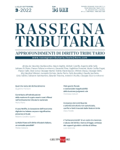 Rassegna Tributaria 3/2022