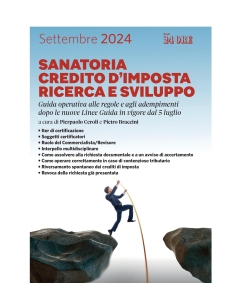 Sanatoria credito d'imposta ricerca e sviluppo