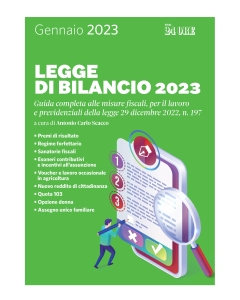 Legge di Bilancio 2023