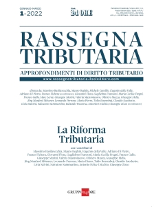 Rassegna Tributaria 1/2022. La riforma tributaria