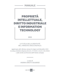 Proprietà intellettuale, diritto industriale e information technology