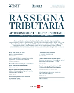 Rassegna Tributaria 4/2022