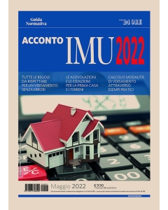 Acconto IMU 2022